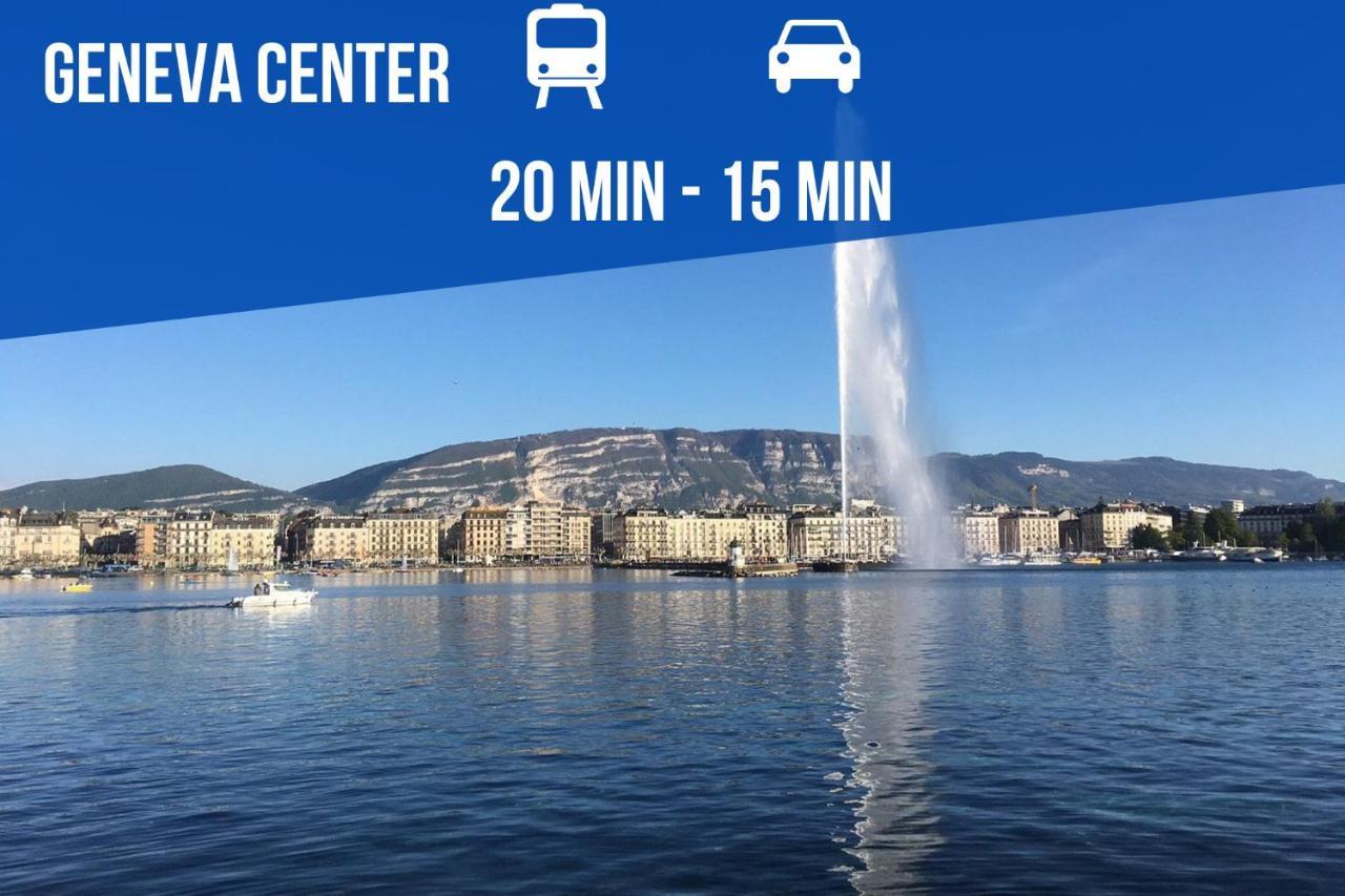 Lac-Montagne-Leman-Geneva, Garage, Tram Annemasse Esterno foto